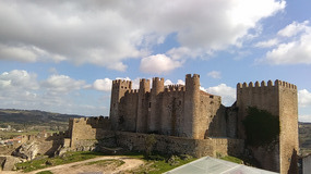 Obidos' magnificent castle ruins