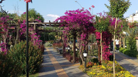 Antalya's cliffside park