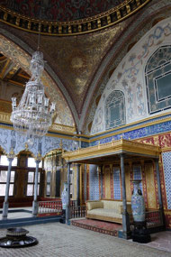 One of Topkapi's royal rooms