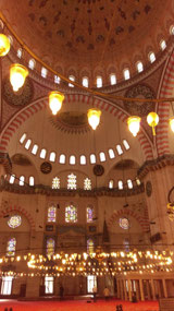 Suleymaniye's beautiful interior