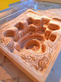 Roman baptismal or funky hot tub? You decide.