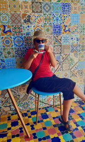 Mint tea in Kairouan's medina