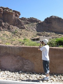 Sylvain at Camelback Mountain