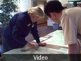 Adam vs. tourguide lady
