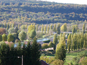 Looking from Tower to canal
