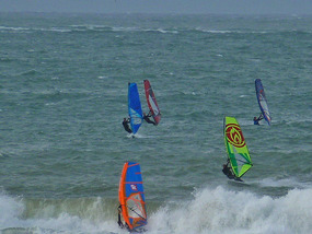 Windsurfers