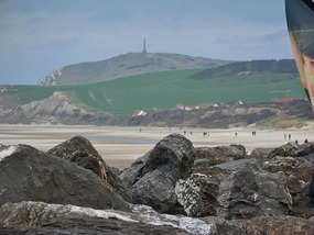 Cap Blanc Nez from Wissant beach