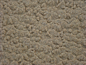 Patterns made by blowing sand