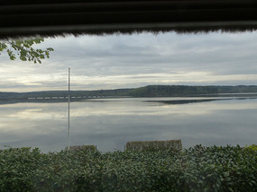 Mirror- like lake