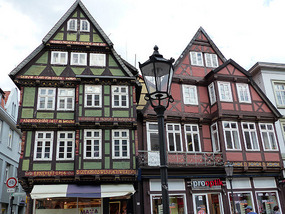 half-timbered houses -Celle