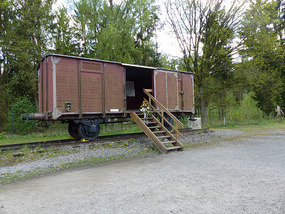 Original cattle truck transport- restored