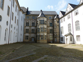Schloss courtyard