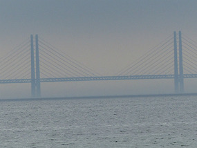 Oresund bridge from Sweden
