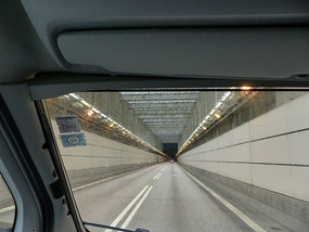 The tunnel first