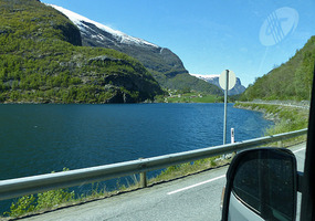 Along fjord