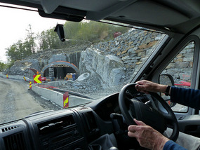 digging tunnel