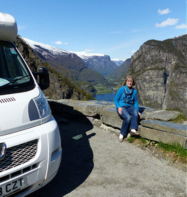 me at stop above Aurdal