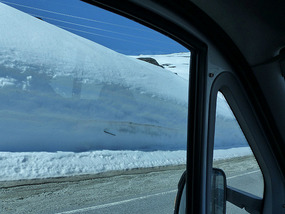 Snow walls
