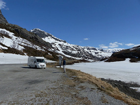 Stopped for a break