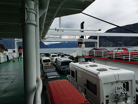 Our MH on ferry