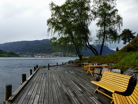 campsite decking