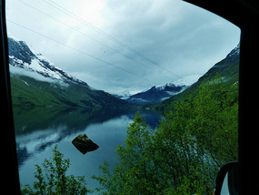 Further down the valley