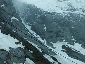 Rocks scraped by ice
