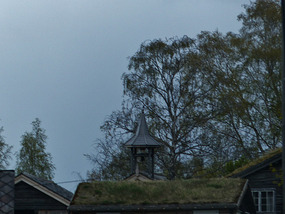 Barn with belltower