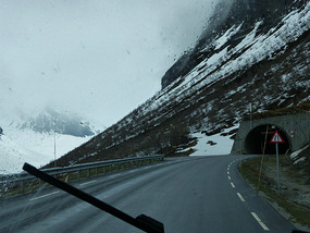 Into the tunnel