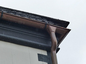 Copper gutters