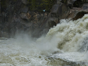Falling water