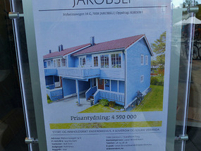 Estate agents advert
