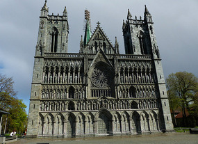 Nidaros Domkirke-largest medieval building in Scan