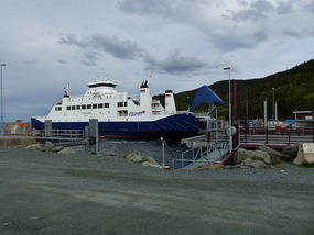 Ferry just arrived