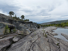 Glacial channel