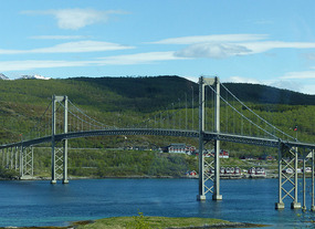 bridge to Vesteralen Islands