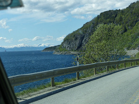 other side of fjord from narvik