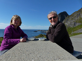 Arctic al fresco breakfast