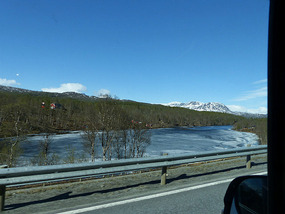frozen lake
