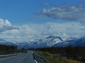 Snowy mountains