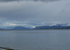 Distant mountains