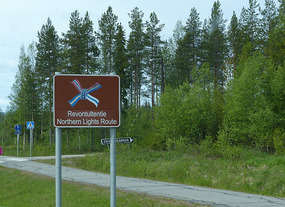 Northern lights in Finland too
