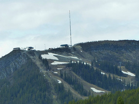 view-Swedish ski resort