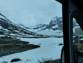 At the top of Trollstiggen