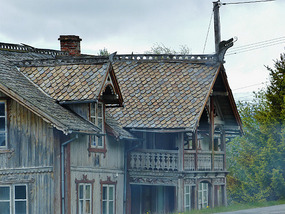 Old wooden house