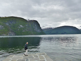 Overnight- right by Nordalsfjord