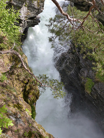 Slettafoss from bridge