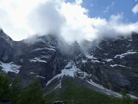 Trollveggan wall