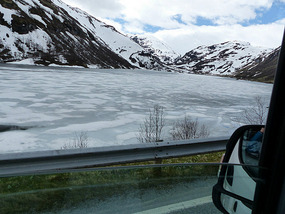 frozen lake
