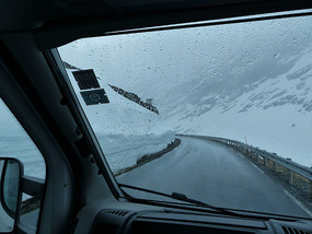 Road we couldn't come down before